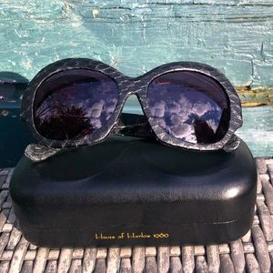 House of Harlow 1960 snake print sunglasses